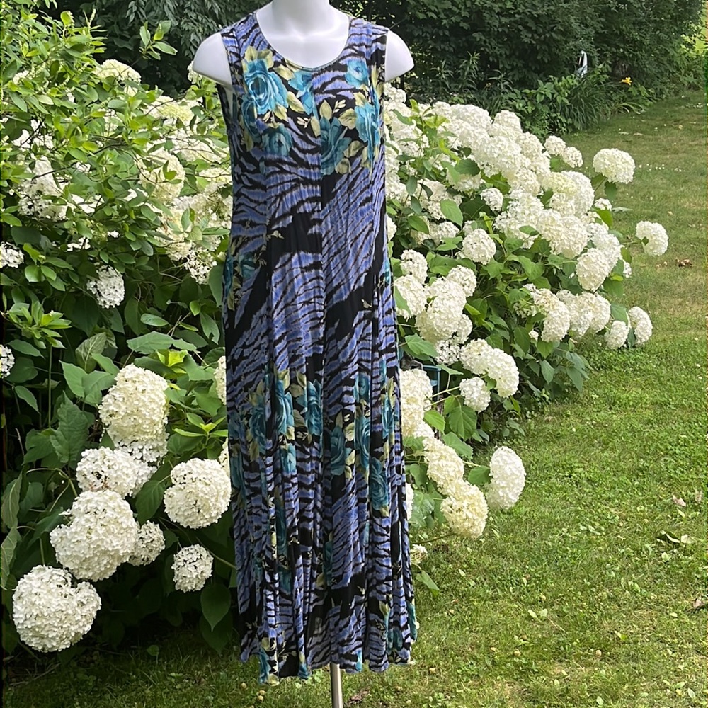 Vintage 80’s La D Da versatile floral dress L